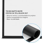 Tela De Projeção Chão Tbfl60