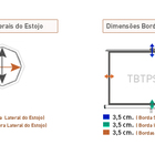 Tela De Projeção Tripé Tbtps120v (2.44x1.83m)