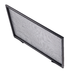 Tela de Proteção para Lareira Reta Tubular Médio Preto 70x50cm Artmill