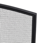 Tela de Proteção para Lareira Tubo Colonial Preta 70cmx50cm Artmill
