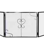 Tela De Proteção Para Lareira Média Brasileña