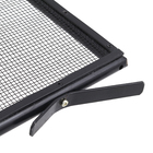 Tela de Proteção para Lareira Tubo Reta Preta 60cmx40cm Artmill