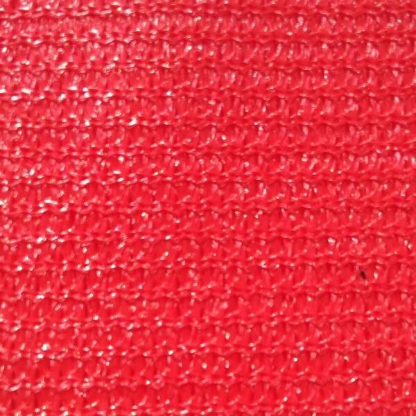 Tela De Sombreamento Decorativa 5,20 X 7,00 Vermelho