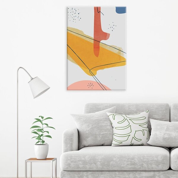 Tela Decorativa Abstrato Color