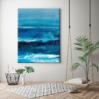 Tela Decorativa Arte Contemporânea Azul