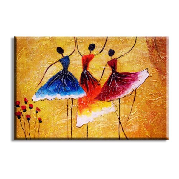 Tela Decorativa Bailarinas Espanhol
