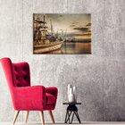 Tela Decorativa Barco Portuário