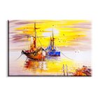 Tela Decorativa Barcos Espanhol