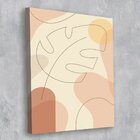 Tela Decorativa Costela De Adão Abstrato - 30x40cm