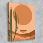 Tela Decorativa Deserto Abstrato - 30x40cm