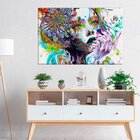 Tela Decorativa Face