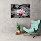 Tela Decorativa Flor Vitória Régia