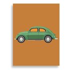 Tela Decorativa Fusca Verde - 30x40cm