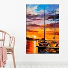 Tela Decorativa Nascer Do Sol