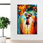 Tela Decorativa Painting Girl