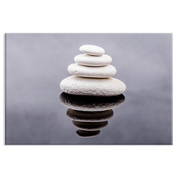 Tela Decorativa Pedras Do Equilíbrio Sombra