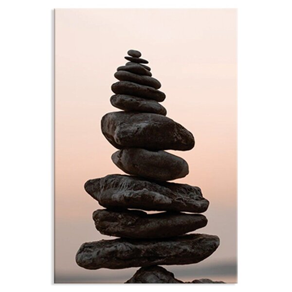 Tela Decorativa Pedras Feng Shui