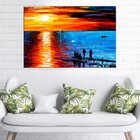 Tela Decorativa Pescadores