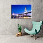 Tela Decorativa Ponte Em Bangkok Tailândia