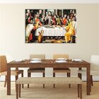 Tela Decorativa Religião Santa Ceia O Último Jantar