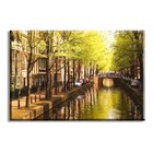 Tela Decorativa Ruas De Amsterdã