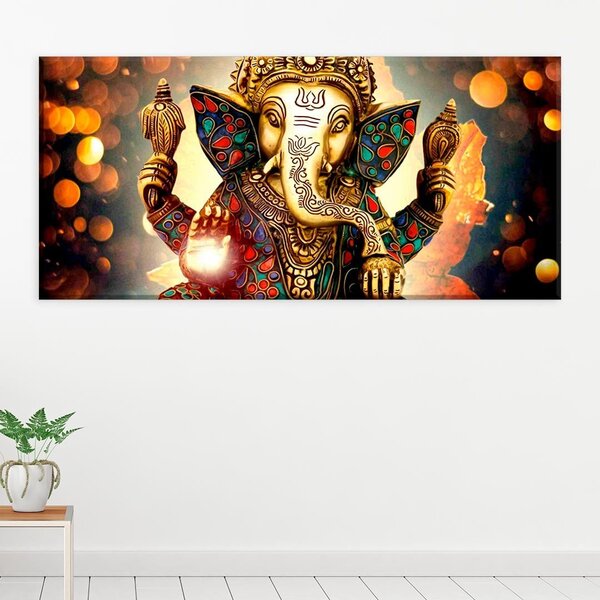Tela Decorativa Slim Lord Ganesha