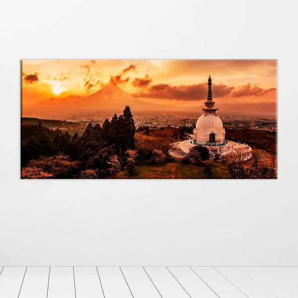 Tela Decorativa Slim Monte Fuji