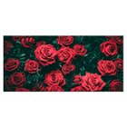 Tela Decorativa Slim Rosas