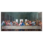 Tela Decorativa Slim Santa Ceia