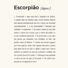 Tela Decorativa Slim Signo Escorpião Bege