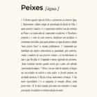 Tela Decorativa Slim Signo Peixes Bege