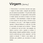 Tela Decorativa Slim Signo Virgem Bege