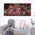 Tela Decorativa Slim Vitral Rosa