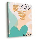 Tela Decorativa Tropical Abstrato - 30x40cm