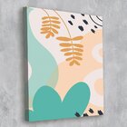 Tela Decorativa Tropical Abstrato - 30x40cm