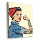 Tela Decorativa Women Empoderamento - 30x40cm