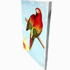 Tela Impressa Arara Vermelha Galho