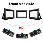 Tela Inflável Para Projeção Telão Cinema Área Externa 4,8m Im