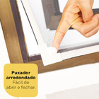 Tela Mosquiteira  Magnética Branca Para Janela 0,80x 0,80m