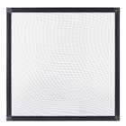 Tela Mosquiteira com Moldura Alumínio Preto para Janela 3 Folhas 1,00x2,00m Linha Vivace Artens