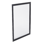 Tela Mosquiteira com Moldura Alumínio Preto para Janela 2 Folhas e Veneziana 3 Folhas 1,20x1,20m Linha Vivace Artens