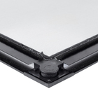 Tela Mosquiteira com Moldura Alumínio Preto para Janela 2 Folhas e Veneziana 3 Folhas 1,20x1,50m Linha Vivace Artens