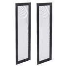 Tela Mosquiteira com Moldura Alumínio Preto para Janela 4 Folhas e Veneziana 6 Folhas 1,20x2,00m Linha Vivace Artens