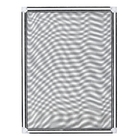 Tela Mosquiteira com Moldura Alumínio Branco para Janela 2 Folhas e Veneziana 3 Folhas 1,00x1,20m Linha Vivace Artens