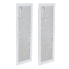 Tela Mosquiteira com Moldura Alumínio Branco para Janela 4 Folhas e Veneziana 6 Folhas 1,20x1,50m Linha Vivace Artens