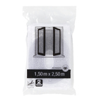 Tela Mosquiteira de Poliéster Branco com Fixação em Velcro 250x150cm