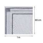 Tela Mosquiteira com Velcro Cinza 0,80x1,00m Victoria Reggia