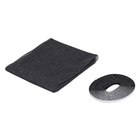 Tela Mosquiteira de Poliéster Preto com Fixação em Velcro 180x150cm