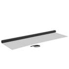 Tela Mosquiteira de Poliéster Preto com Fixação em Velcro 250x150cm