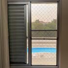 Tela Mosquiteira Em Alumínio - Altura Regulável - Fumê